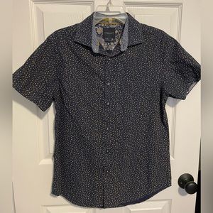 Denim & Flower Blouse (S)